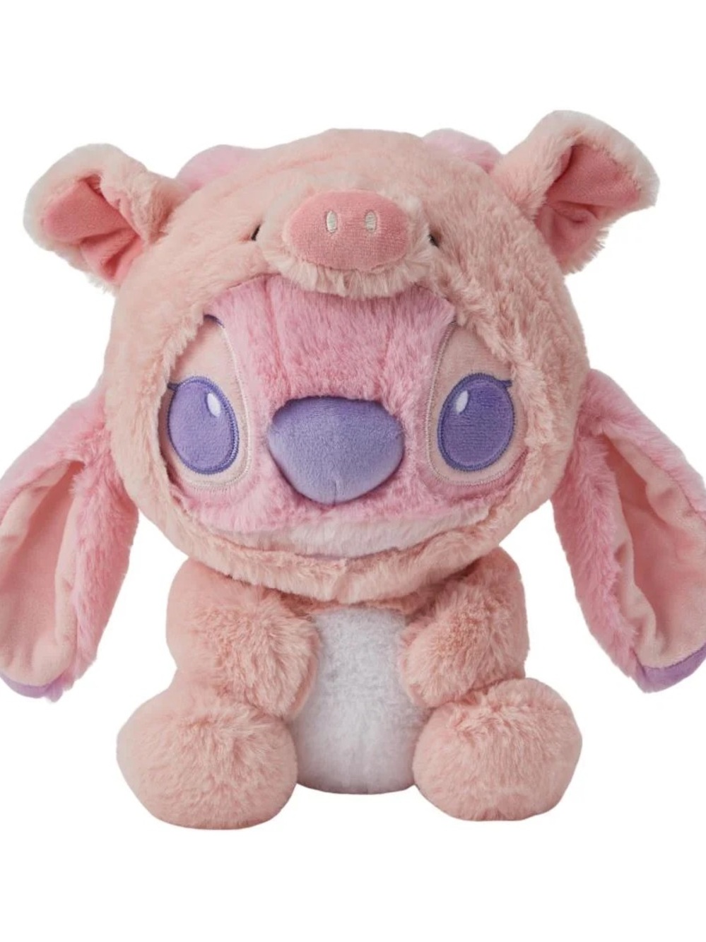 Disney Pink Plush Stitch with Pig outfit